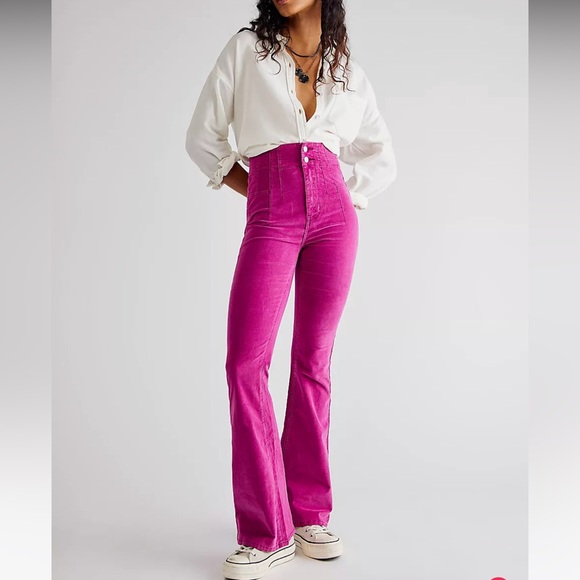 Free People Jayde Corduroy Flare sz29 - Picture 1 of 14